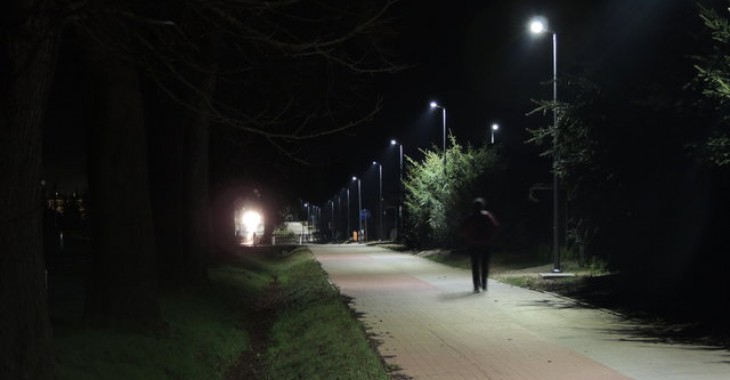 Enea Oświetlenie zainstalowała w Mieścisku pierwsze inteligentne oświetlenie drogowe LED