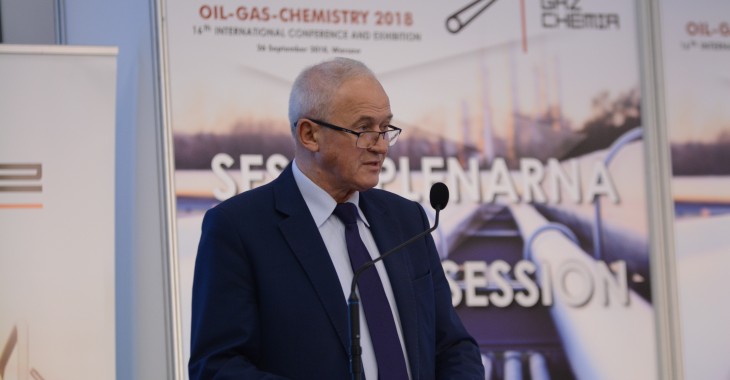 Minister Krzysztof Tchórzewski na konferencji NAFTA-GAZ-CHEMIA 2018
