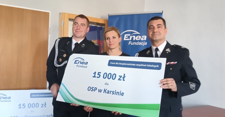 Blisko 230 tys. zł od Fundacji Enea na wsparcie działań lokalnych dla mieszkańców małych miejscowości z województwa pomorskiego Blisko 230 tys. zł od Fundacji Enea na wsparcie działań lokalnych dla mieszkańców małych miejscowości z województwa pomorskiego