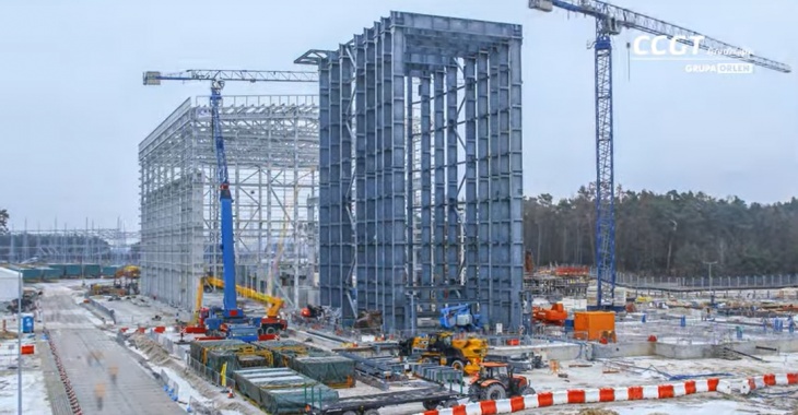 Tak rosła elektrownia w Grudziądzu w 2023 roku Tak rosła elektrownia w Grudziądzu w 2023 roku