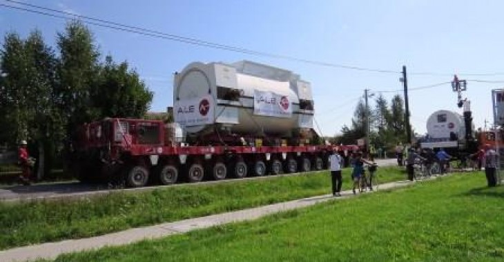 Dotarły części do bloku gazowo-parowego w EC Stalowa Wola Dotarły części do bloku gazowo-parowego w EC Stalowa Wola