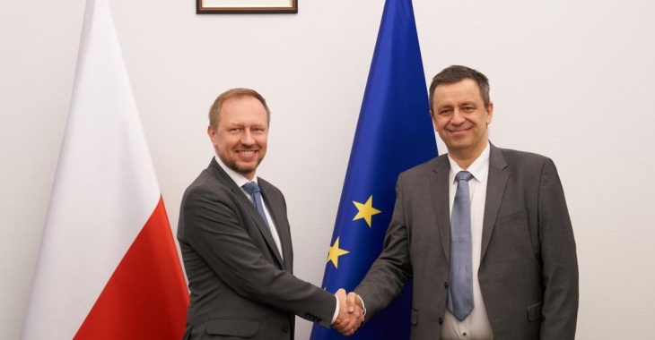 Wiceminister Przemysłu Wojciech Wrochna spotkał się z przedstawicielami francuskiego koncernu energetycznego EDF