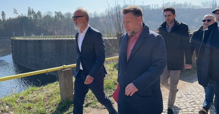 Kolejny etap remontu zapory w Pilchowicach Kolejny etap remontu zapory w Pilchowicach