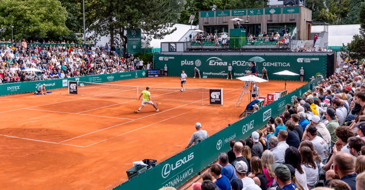 Jubileuszowy turniej tenisa z cyklu ATP Challenger Tour z energią od Enei