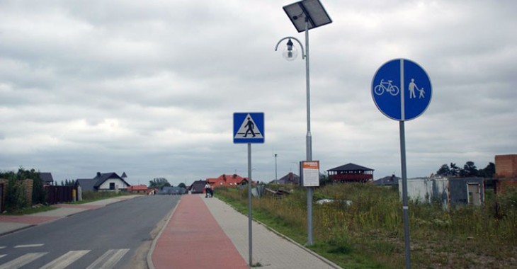 Lampy solarne w Mierzynie i gminie Dobra Lampy solarne w Mierzynie i gminie Dobra