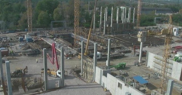 Poznańska Instalacja Termicznego Przekształcania Odpadów Komunalnych w budowie