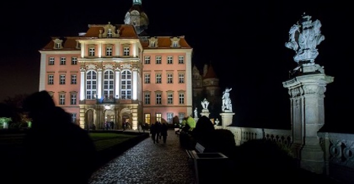 Nowoczesna iluminacja Zamku Książ Nowoczesna iluminacja Zamku Książ