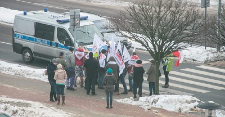 Trwa protest górników w Jastrzębiu-Zdroju Trwa protest górników w Jastrzębiu-Zdroju