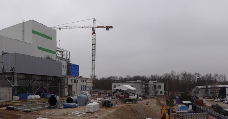 Kolejny etap budowy białostockiej spalarni zakończony Kolejny etap budowy białostockiej spalarni zakończony
