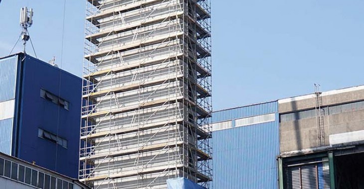 Trwają prace nad budową bloku w EC Zofiówka Trwają prace nad budową bloku w EC Zofiówka