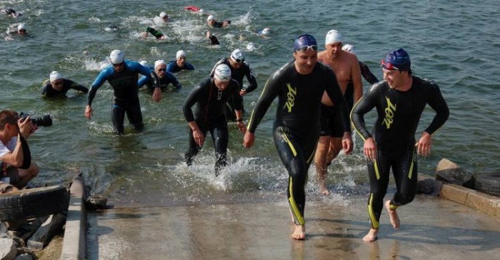 Sztafeta triathlonowa w wydaniu rafakowców Sztafeta triathlonowa w wydaniu rafakowców