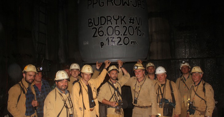 Budryk ma najgłębszy szyb w Polsce Budryk ma najgłębszy szyb w Polsce