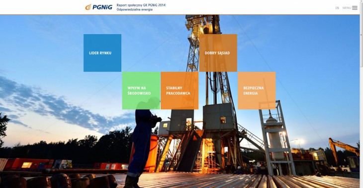Raport Społeczny GK PGNiG 2014 Odpowiedzialna energia Raport Społeczny GK PGNiG 2014 Odpowiedzialna energia