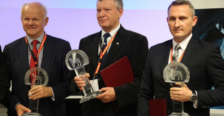 Laur Białego Tygrysa Polskiej Energetyki dla Wojciecha Dobraka Laur Białego Tygrysa Polskiej Energetyki dla Wojciecha Dobraka