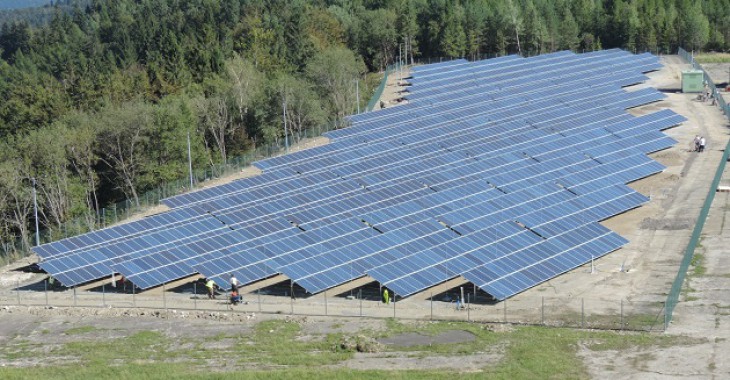 Elektrownia fotowoltaiczna na górze Żar otwarta