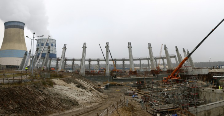 Zakończono betonowanie fundamentów maszynowni i kotłowni bloku 910 MW, który powstaje w Elektrowni Jaworzno III