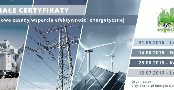 Białe certyfikaty – nowe zasady wsparcia efektywności energetycznej