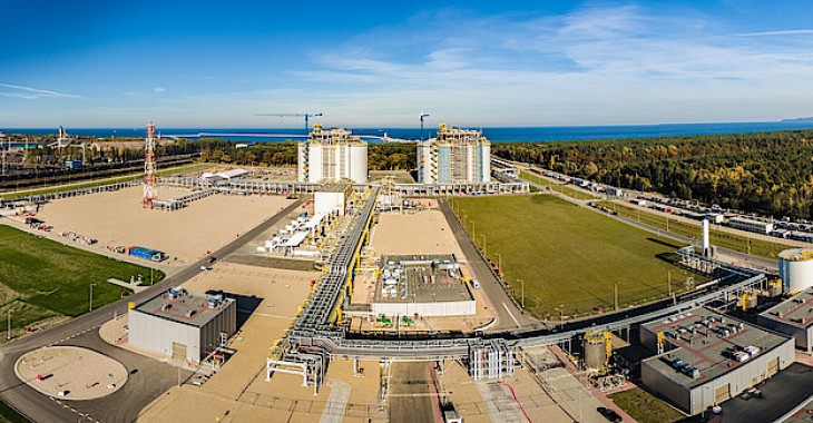 URE: Pierwsza taryfa dla usług regazyfikacji skroplonego gazu ziemnego dla Polskiego LNG