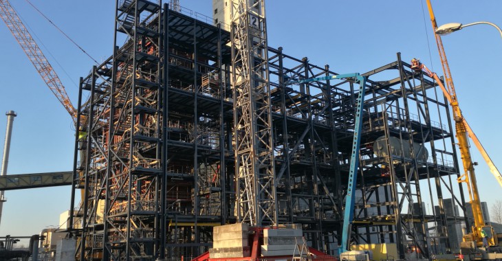 Fortum rozpoczęło montaż kotła w nowej elektrociepłowni w Zabrzu Fortum rozpoczęło montaż kotła w nowej elektrociepłowni w Zabrzu