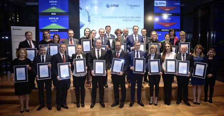 Nowy skład RESPECT Index. Są debiutanci Nowy skład RESPECT Index. Są debiutanci