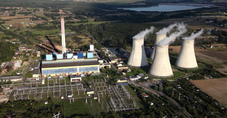 Elektrownia Adamów wyłączona Elektrownia Adamów wyłączona