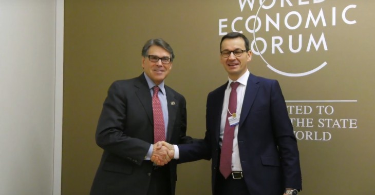 Mateusz Morawiecki spotkał się z sekretarzem USA ds. energii