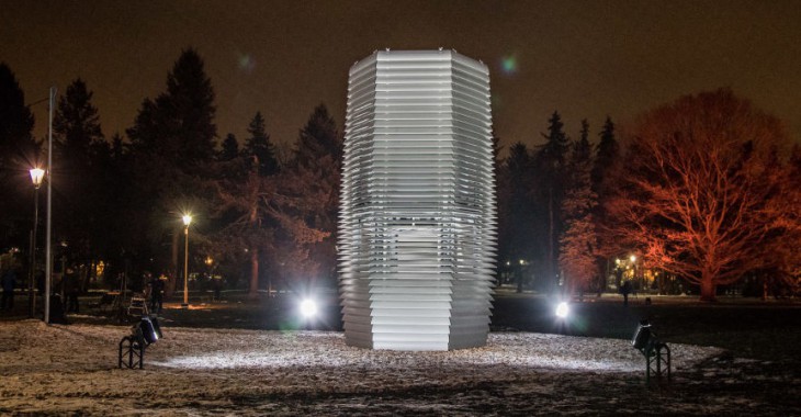 Instalacja oczyszczająca powietrze powstała w Krakowie Instalacja oczyszczająca powietrze powstała w Krakowie