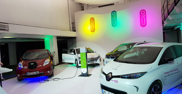 innogy Polska rozpoczyna testy elektrycznego car sharingu w Warszawie innogy Polska rozpoczyna testy elektrycznego car sharingu w Warszawie