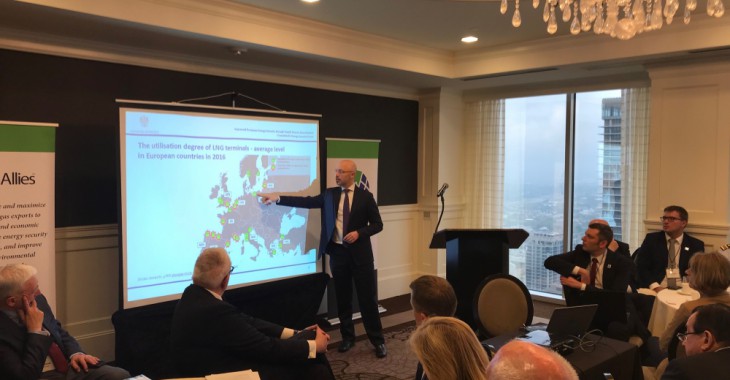 Wiceminister Kurtyka na Transatlantic Energy Security Forum Wiceminister Kurtyka na Transatlantic Energy Security Forum