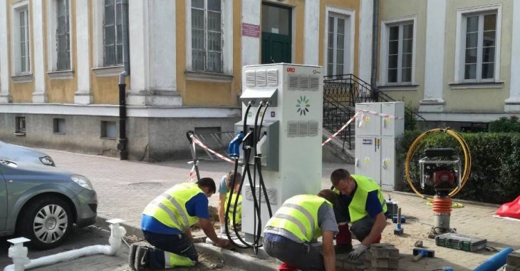 W Siedlcach powstają stacje ładowania EV W Siedlcach powstają stacje ładowania EV
