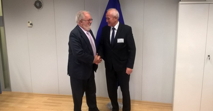 Minister Krzysztof Tchórzewski na rozmowach z Komisją Europejską w Brukseli