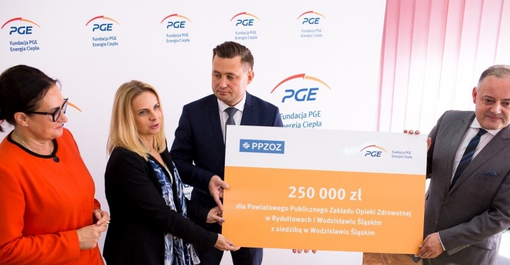 Fundacja PGE Energia Ciepła wesprze finansowo szpital w Wodzisławiu Śląskim