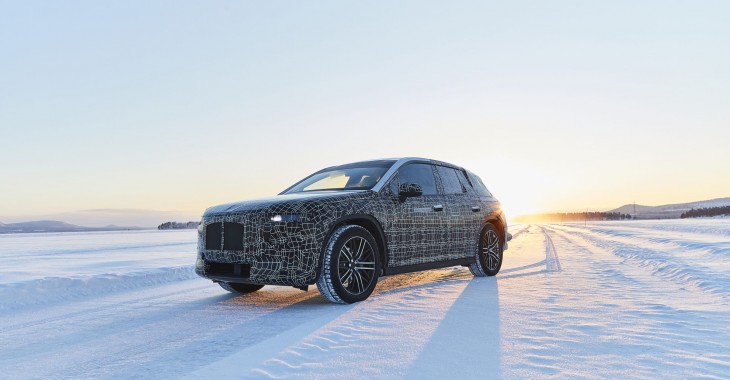 BMW testuje całkowicie elektryczny model iNEXT w warunkach zimowych