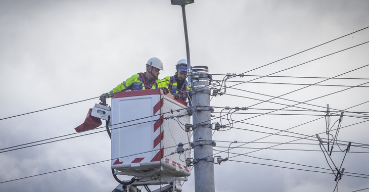 Energetycy TAURONA usuwają skutki huraganowego wiatru