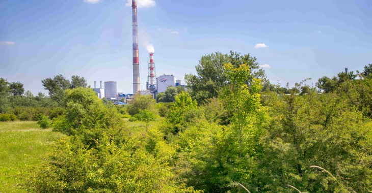 Nowy płaszcz dla komina krakowskiej elektrociepłowni PGE Energia Ciepła Nowy płaszcz dla komina krakowskiej elektrociepłowni PGE Energia Ciepła