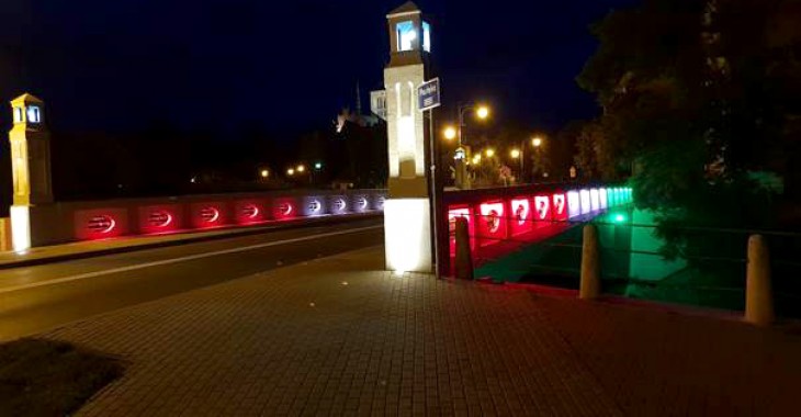 Nowe, energooszczędne lampy uliczne oraz iluminacja mostu w Braniewie 