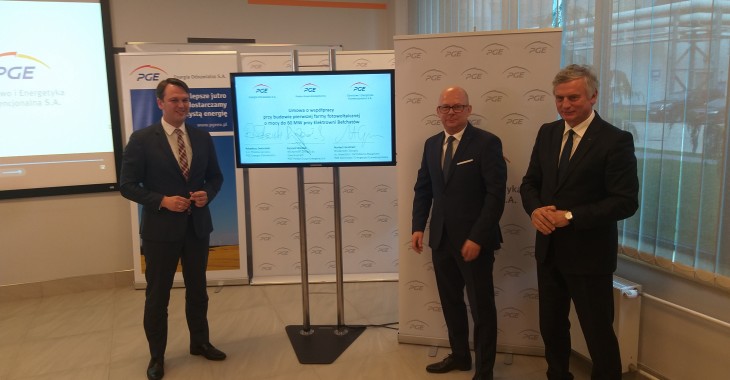 PGE zbuduje farmę fotowoltaiczną w pobliżu Elektrowni Bełchatów PGE zbuduje farmę fotowoltaiczną w pobliżu Elektrowni Bełchatów