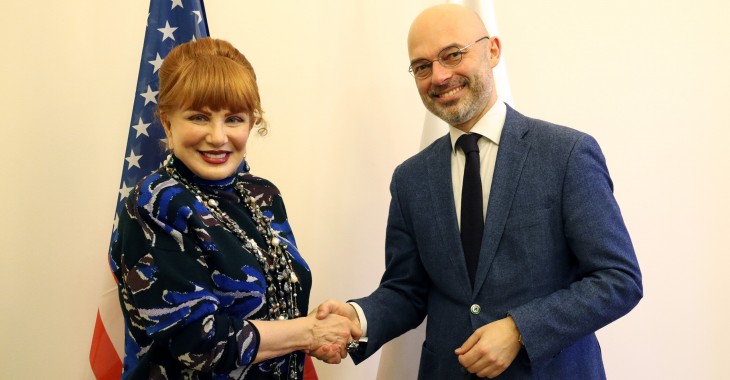 Spotkanie ministra Kurtyki z ambasador USA