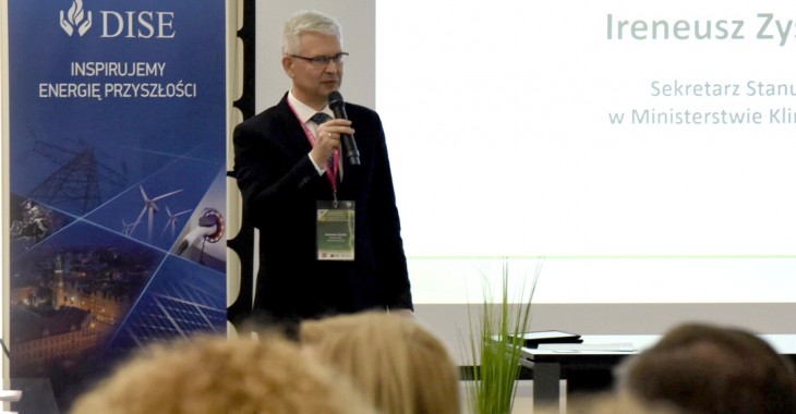 Ireneusz Zyska na konferencji dot. klastrów energetycznych Ireneusz Zyska na konferencji dot. klastrów energetycznych
