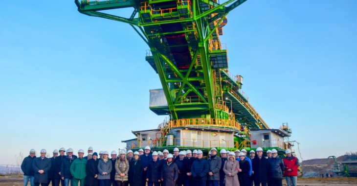 Bełchatowska spółka RAMB z Grupy PGE zbudowała gigantyczną maszynę górniczą Bełchatowska spółka RAMB z Grupy PGE zbudowała gigantyczną maszynę górniczą