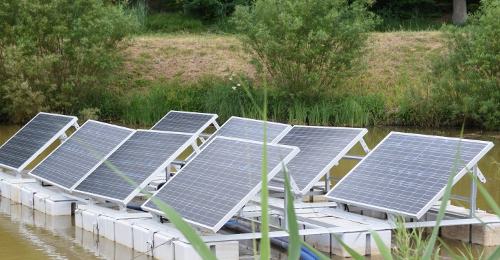 Innowacyjny projekt Energi: panele PV na wodzie Innowacyjny projekt Energi: panele PV na wodzie