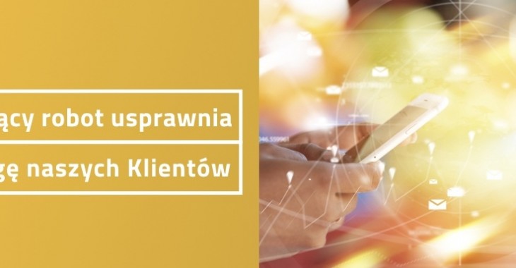 Czytający robot usprawnia obsługę klienta Czytający robot usprawnia obsługę klienta