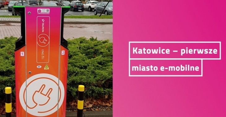 Katowice pierwsze miasto e-mobilne Katowice pierwsze miasto e-mobilne