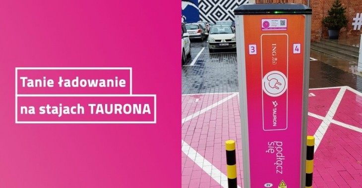 Tanie i zielone ładowanie od TAURONA Tanie i zielone ładowanie od TAURONA