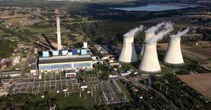 Rozbiórka obiektów w Elektrowni Adamów Rozbiórka obiektów w Elektrowni Adamów