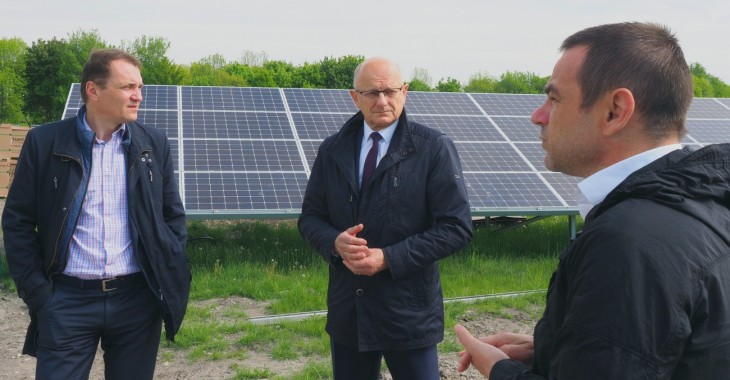 Farma fotowoltaiczna zasili oczyszczalnię w energię słoneczną Farma fotowoltaiczna zasili oczyszczalnię w energię słoneczną