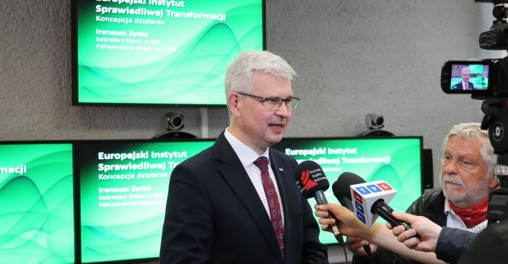 Wiceminister Ireneusz Zyska o wsparciu realizacji polityki Europejskiego Zielonego Ładu Wiceminister Ireneusz Zyska o wsparciu realizacji polityki Europejskiego Zielonego Ładu