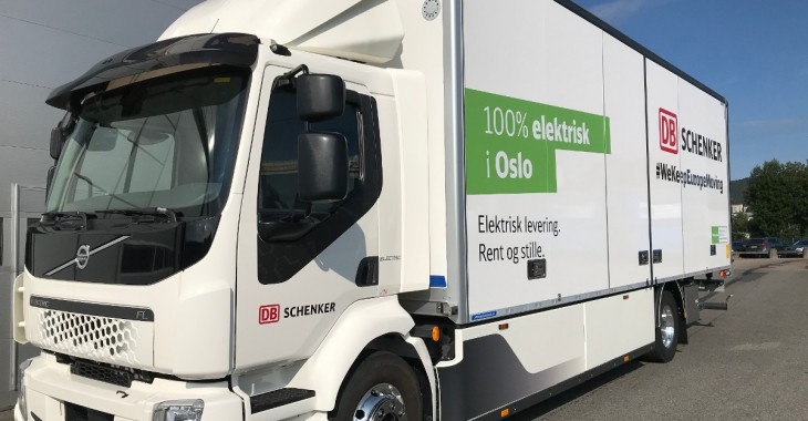 DB Schenker: w 100% elektryczna logistyka miejska w Oslo z nową ciężarówką Volvo FL Electric DB Schenker: w 100% elektryczna logistyka miejska w Oslo z nową ciężarówką Volvo FL Electric
