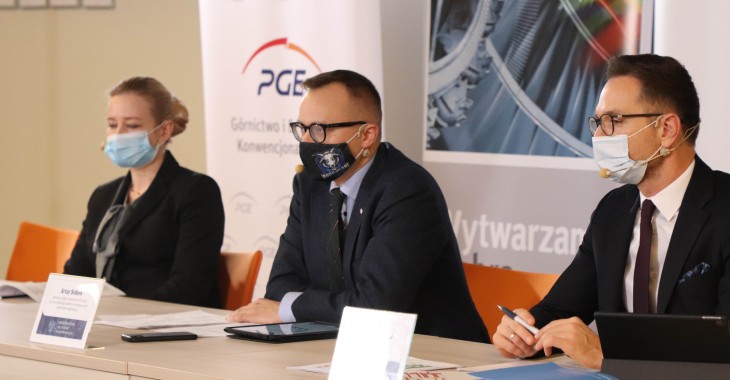 Spotkania ministrów z pracownikami i Stroną Społeczną PGE GiEK Spotkania ministrów z pracownikami i Stroną Społeczną PGE GiEK