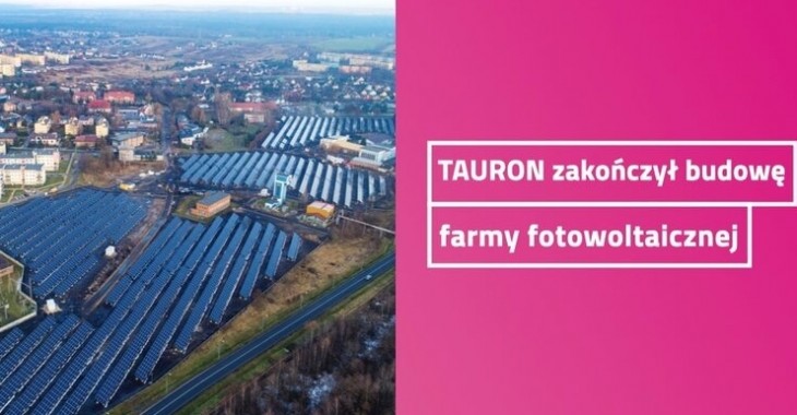 Pierwsza farma fotowoltaiczna TAURONA rozpoczęła pracę Pierwsza farma fotowoltaiczna TAURONA rozpoczęła pracę